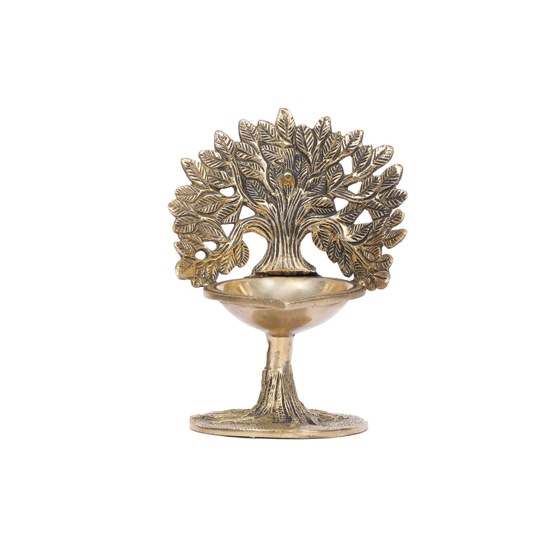 Brass Tree Lamp