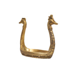 Traditional Brass Urli with Peacock Head Handles