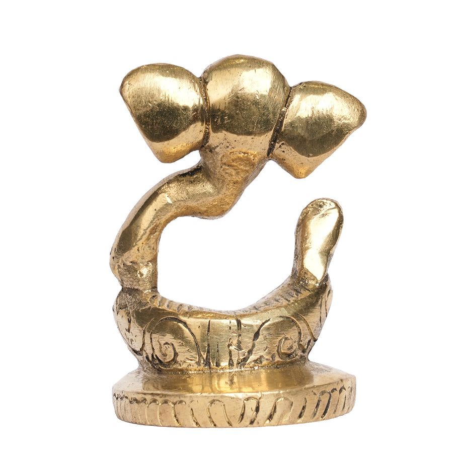 Handcrafted Brass Ganesha Oil Lamp | Traditional Ganesh Deepam for Pooja