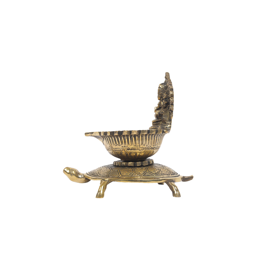Brass Lakshmi Diya