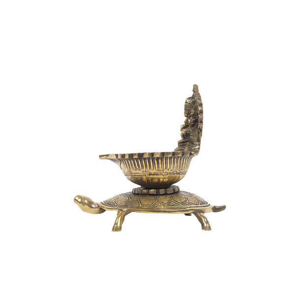 Brass Lakshmi Diya