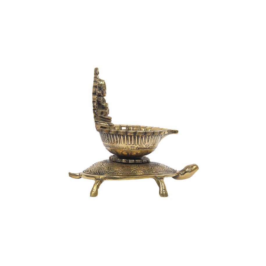 Brass Lakshmi Diya