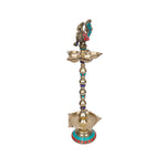 Brass Bird lamp