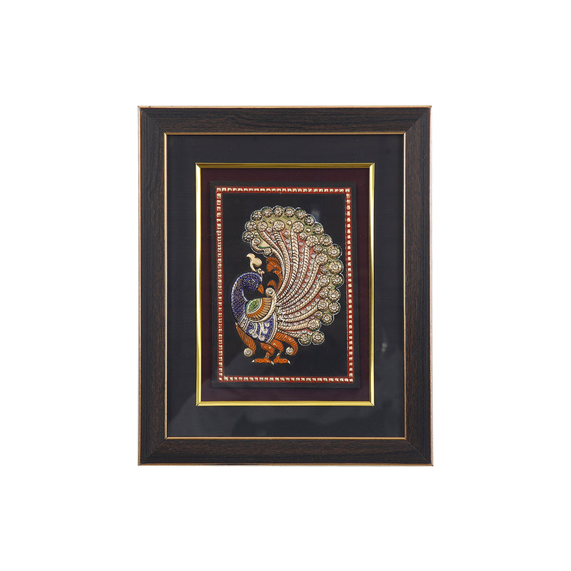 AO ASSORTED PAINTING PEACOCK