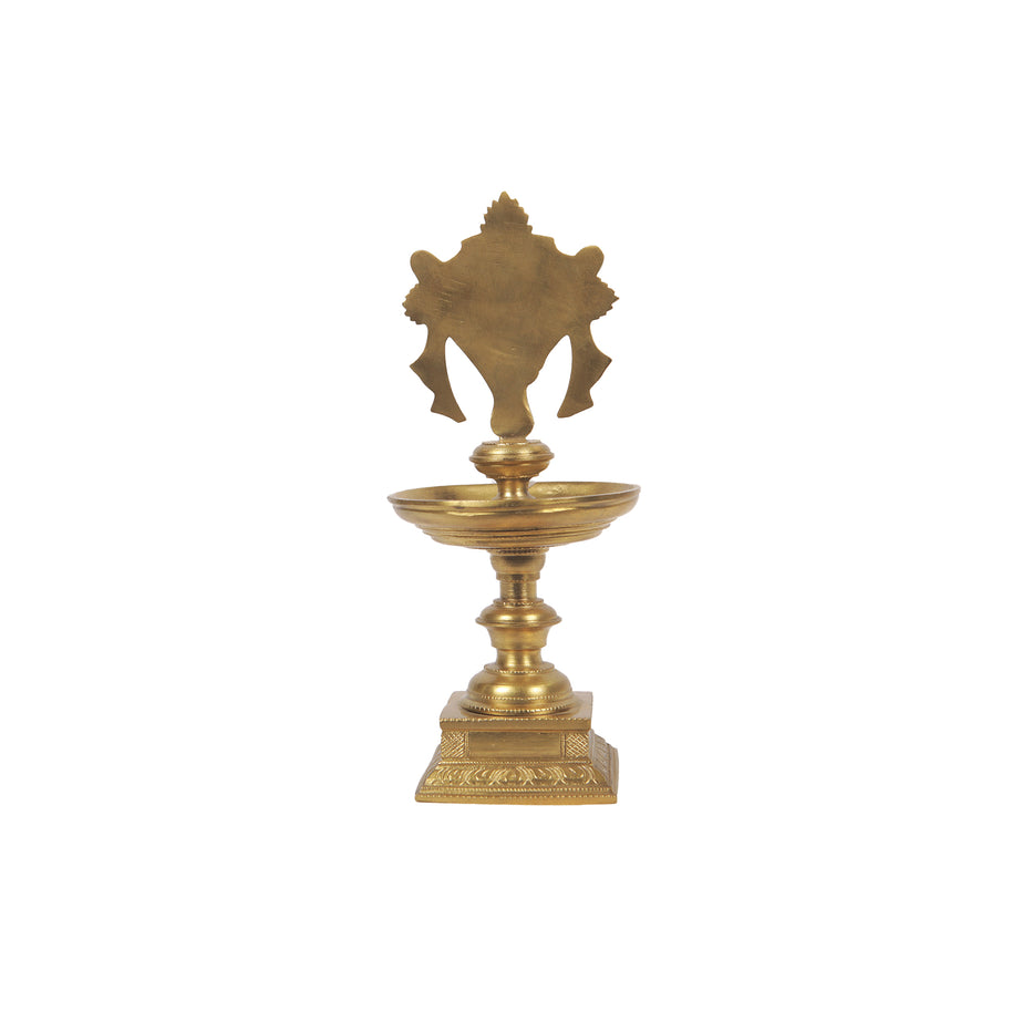 Bronze Shanku Lamp