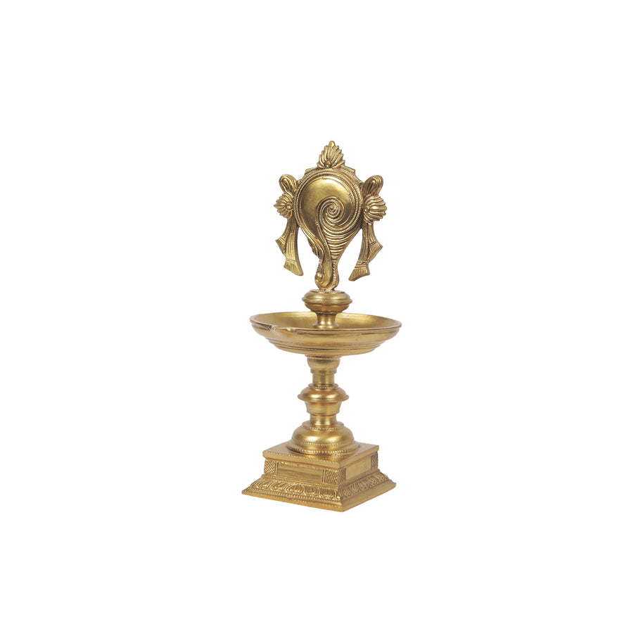 Bronze Shanku Lamp