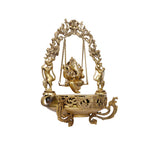 Brass Swing Ganesh Urli