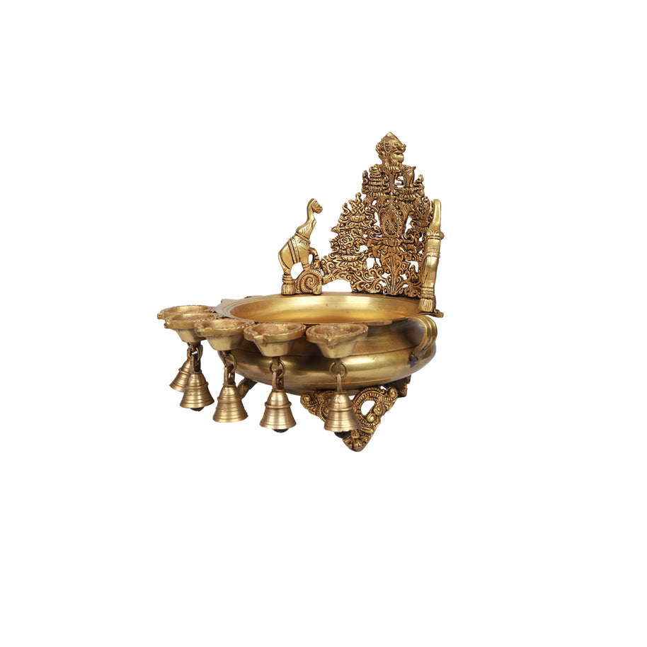 Brass Carving Deepa Urli