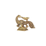 Brass Annum Bird Diya Looking Back