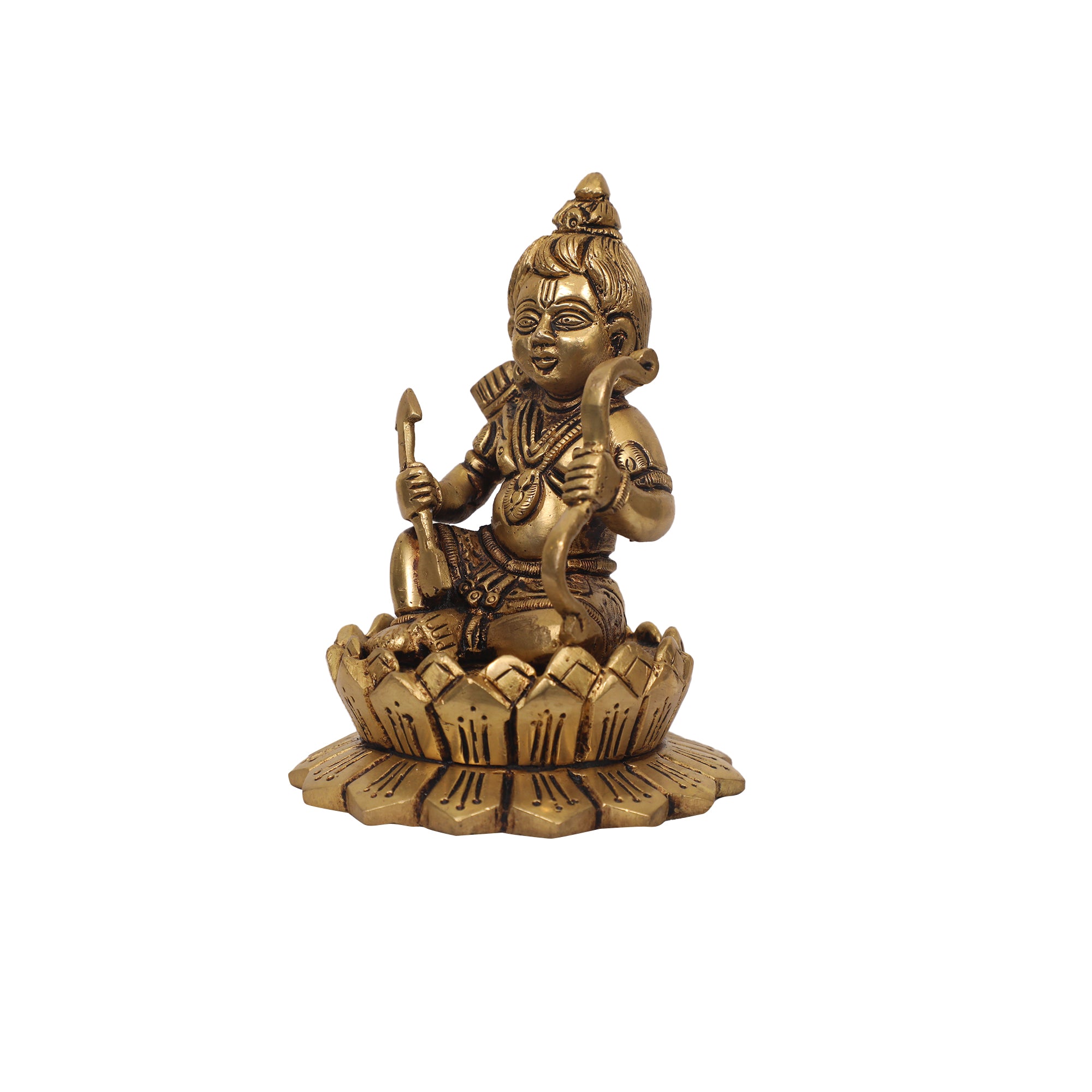 Lord Ram Lalla Brass Statue for Home