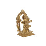 Bronze 9.5in Saraswathi Peeta Prabhavali