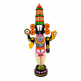 Balaji Standing Idol – Traditional Lord Venkateswara Statue