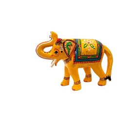 Handcrafted Elephant – Traditional Indian Wooden Décor