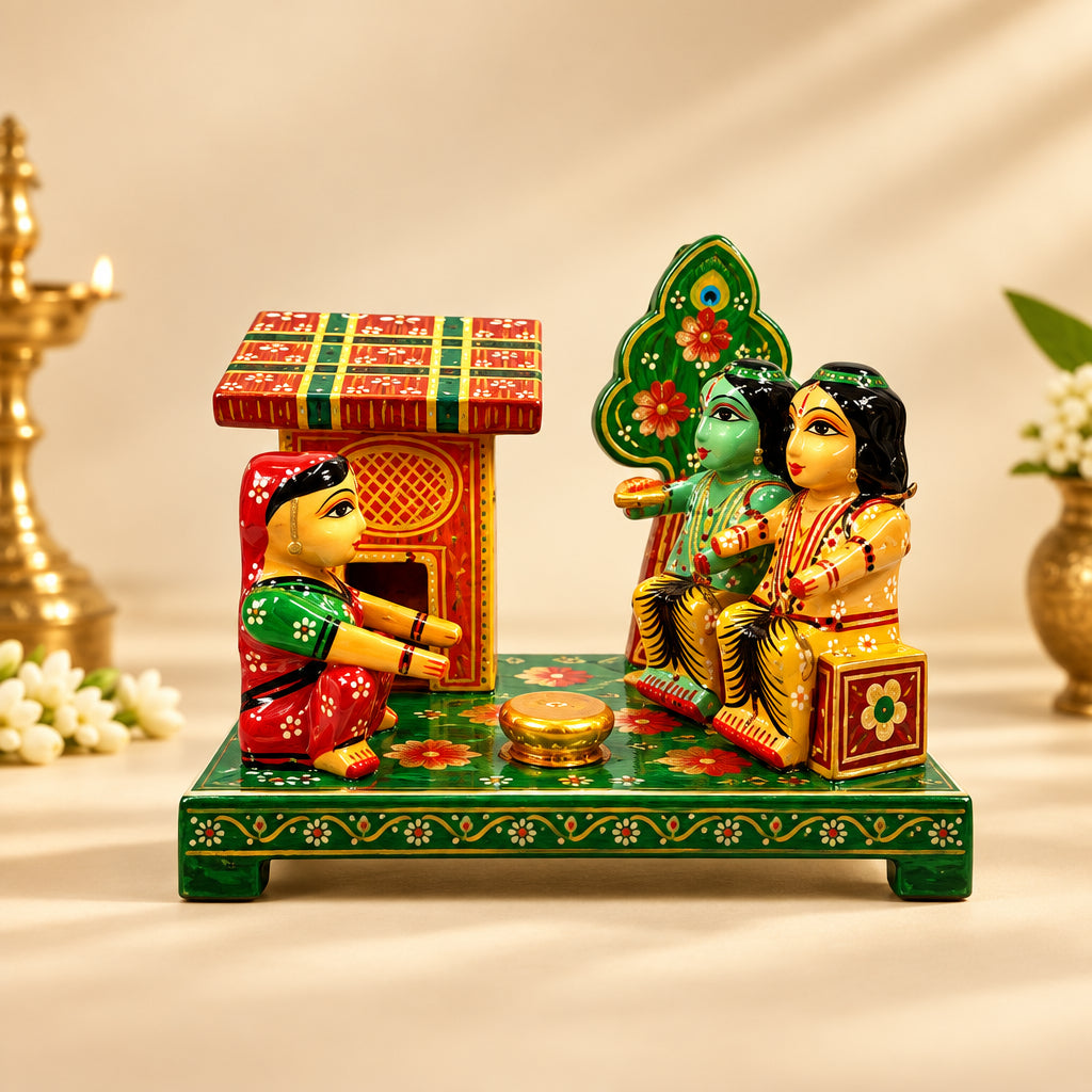 Rama Story – Traditional Handcrafted Indian Wooden Art