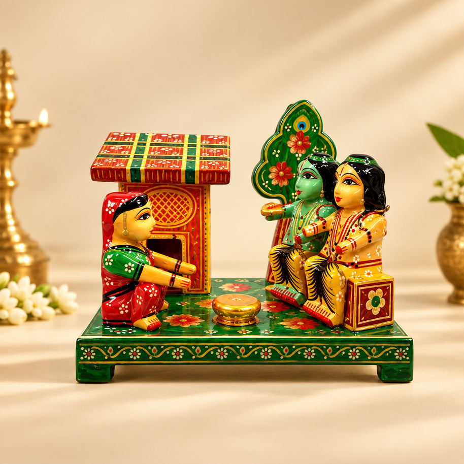 Rama Story – Traditional Handcrafted Indian Wooden Art