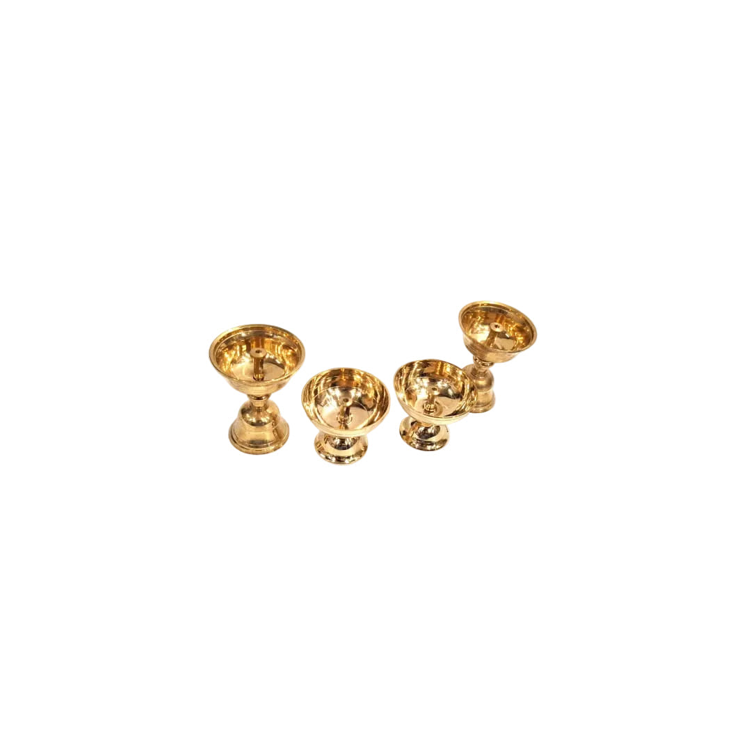 Brass Akhand Jyothi and Nanda Deepa - Traditional Diwali Gifting | Combo Set
