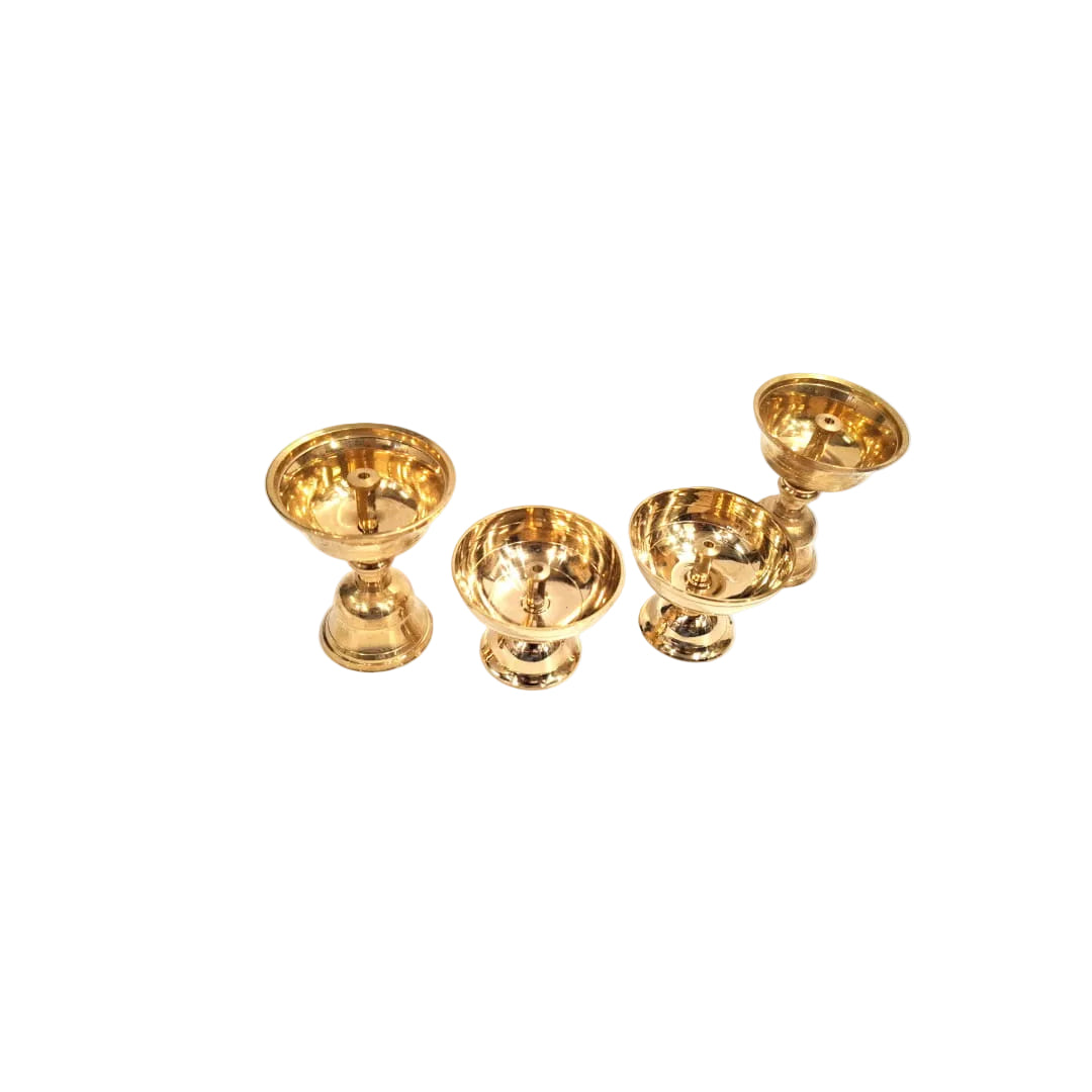 Brass Akhand Jyothi and Nanda Deepa - Traditional Diwali Gifting | Combo Set