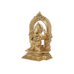 Bronze Ganesha Peeta Prabhavali
