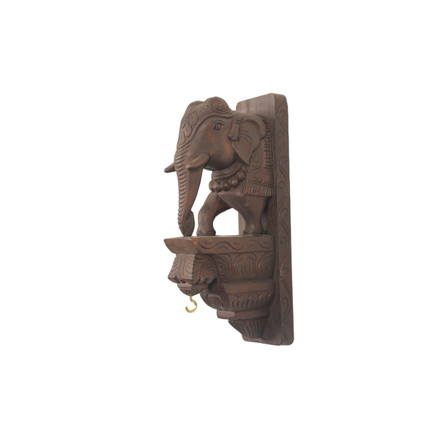 Wooden Elephant Bracket