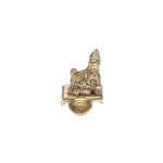 Brass Kuber Sitting On Base With Deepak