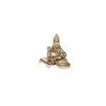 Brass Kuber Sitting On Base With Deepak