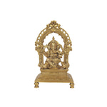 Bronze 8.5in Ganesh Peeta Prabhavali