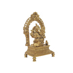 Bronze 8.5in Ganesh Peeta Prabhavali
