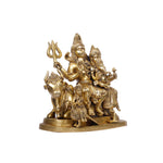 Brass Shiva Family