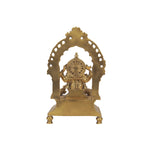 Bronze 8.5in Ganesh Peeta Prabhavali