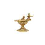 Brass Diya Shivalinga