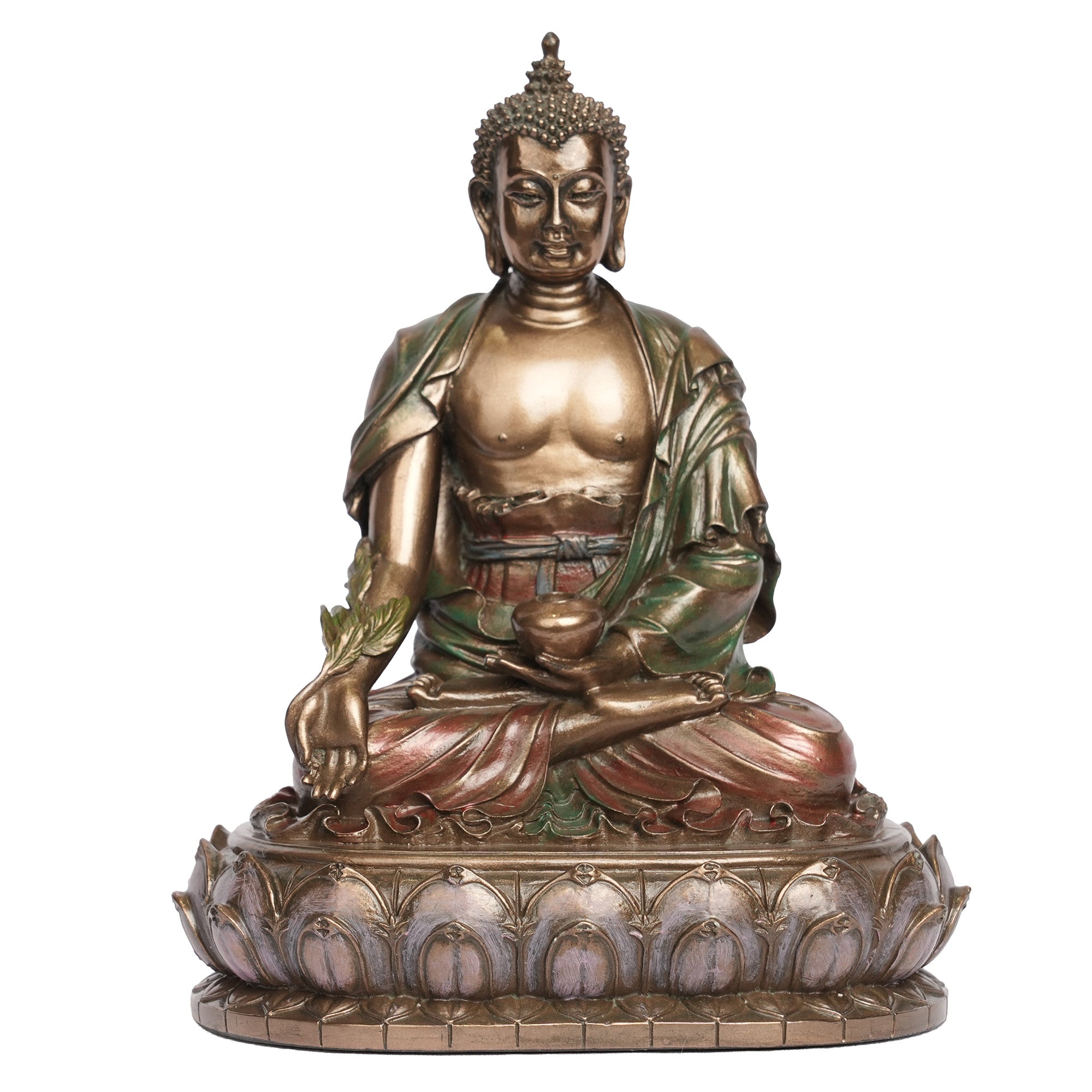 Handcrafted Poly Resin Meditating Buddha Statue