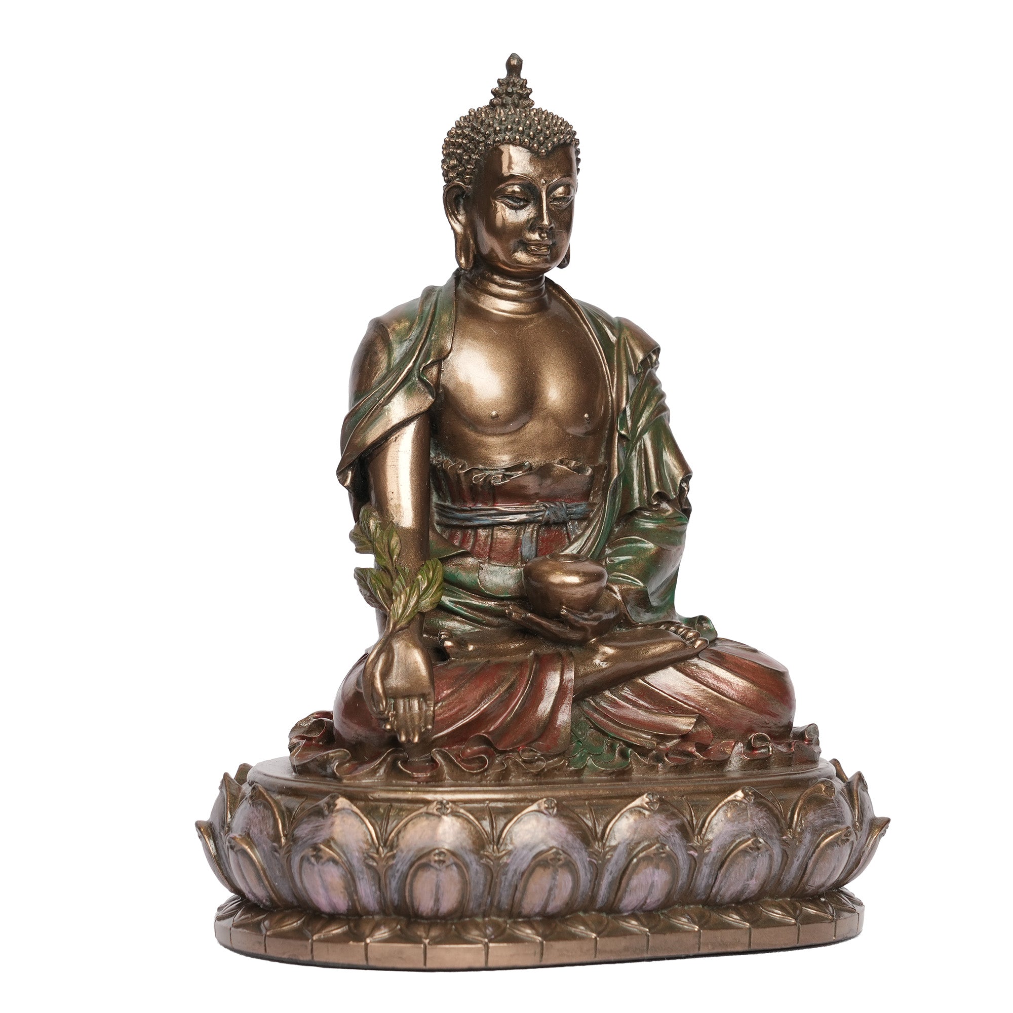 Handcrafted Poly Resin Meditating Buddha Statue