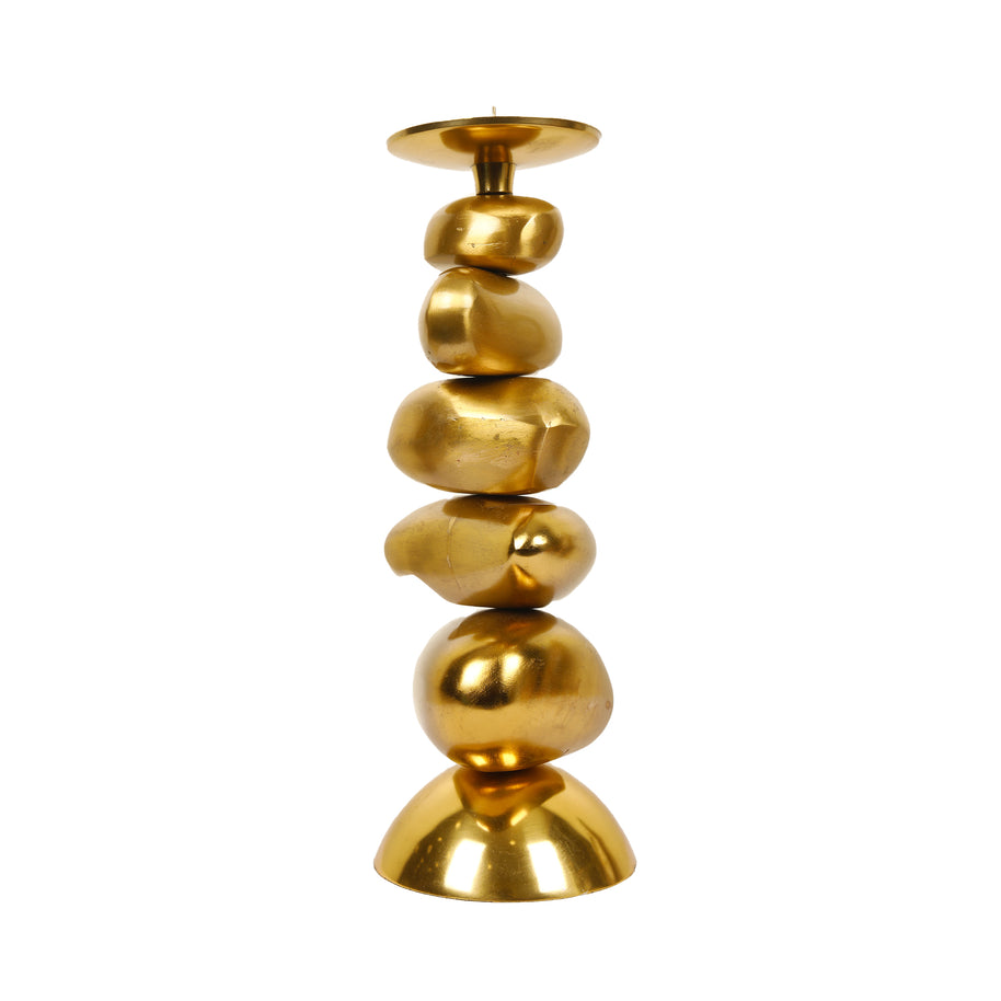 Handcrafted Big Brass Candle Stand for Pooja and Traditional Décor