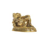 BRASS 4.5 RESTING GANESHA