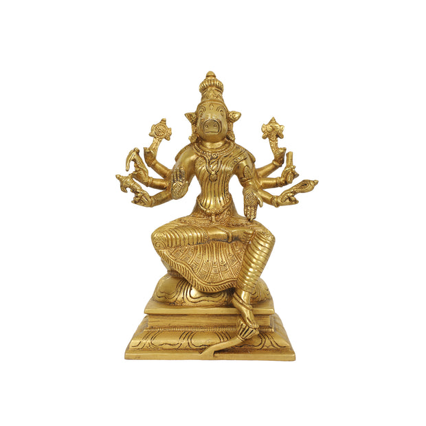 BRASS  9.5 IN VARAHA