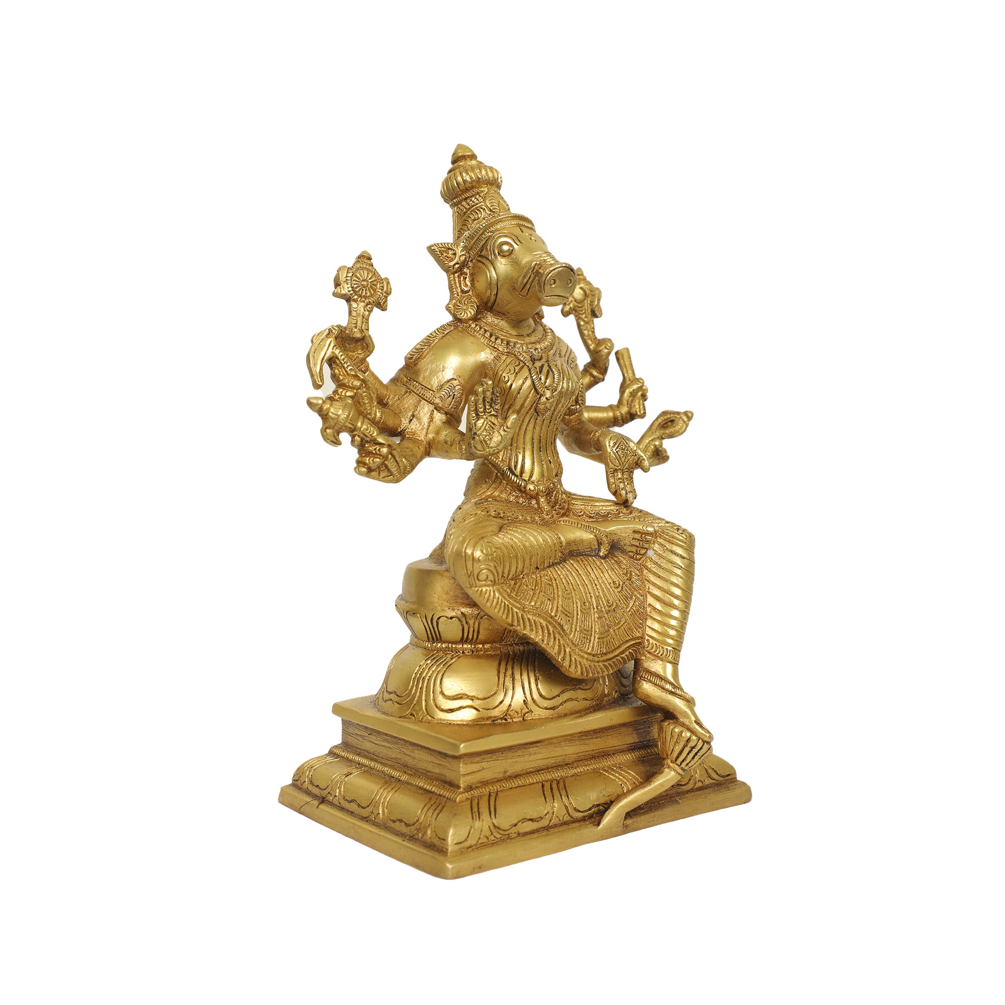 BRASS  9.5 IN VARAHA
