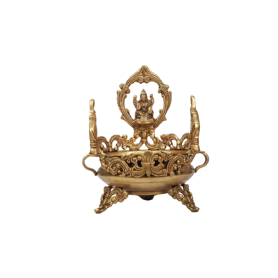 Brass Gajalakshmi Urli
