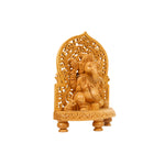 WOODEN JALI PARDI GANESHA( SMALL)