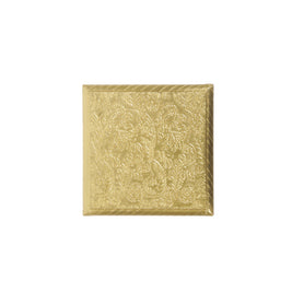 Wood Brass Work Chowki