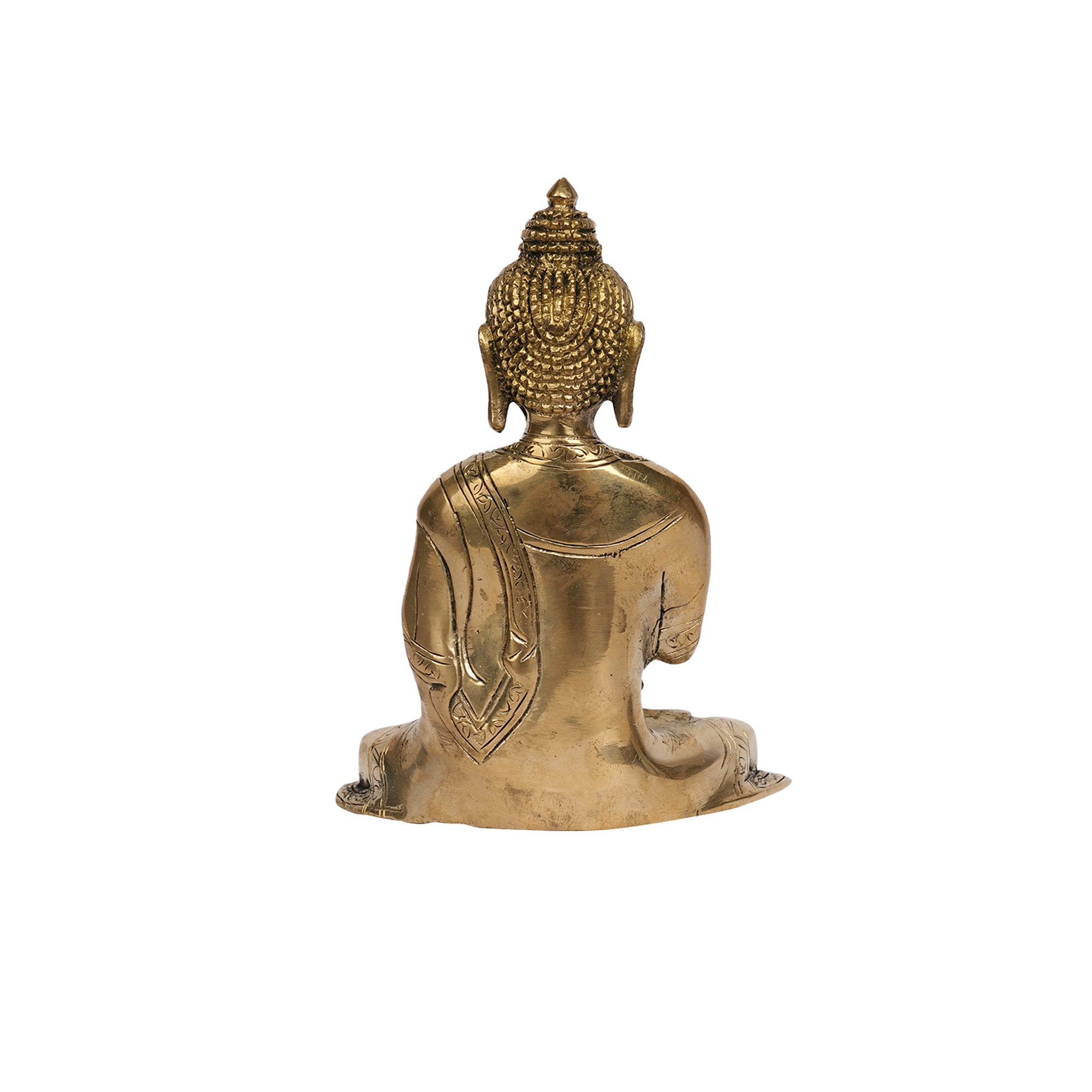 Handcrafted Premium Brass Meditating Buddha Statue
