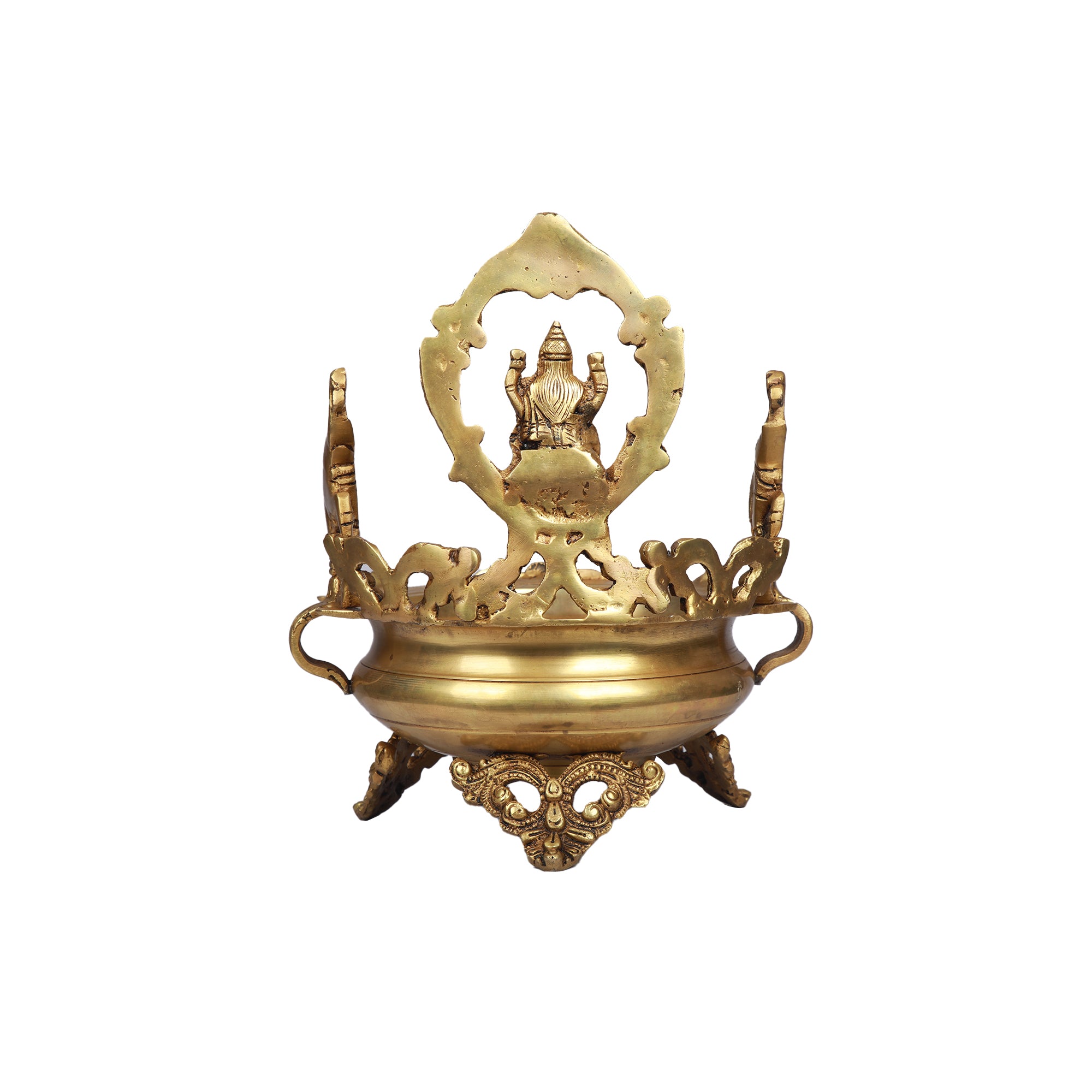 Brass Gajalakshmi Urli