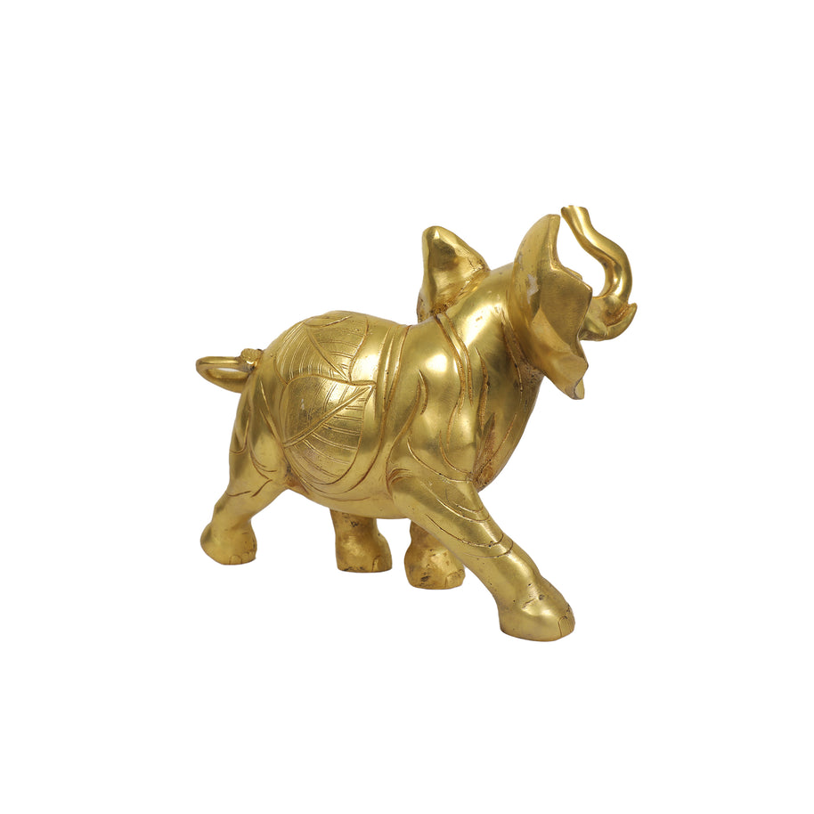 BRASS 10 IN AFRICAN ELEPHANT