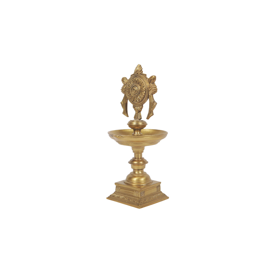 Bronze Chakra Lamp