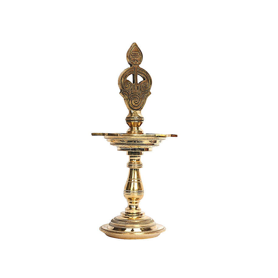 Brass Murugan Lamp