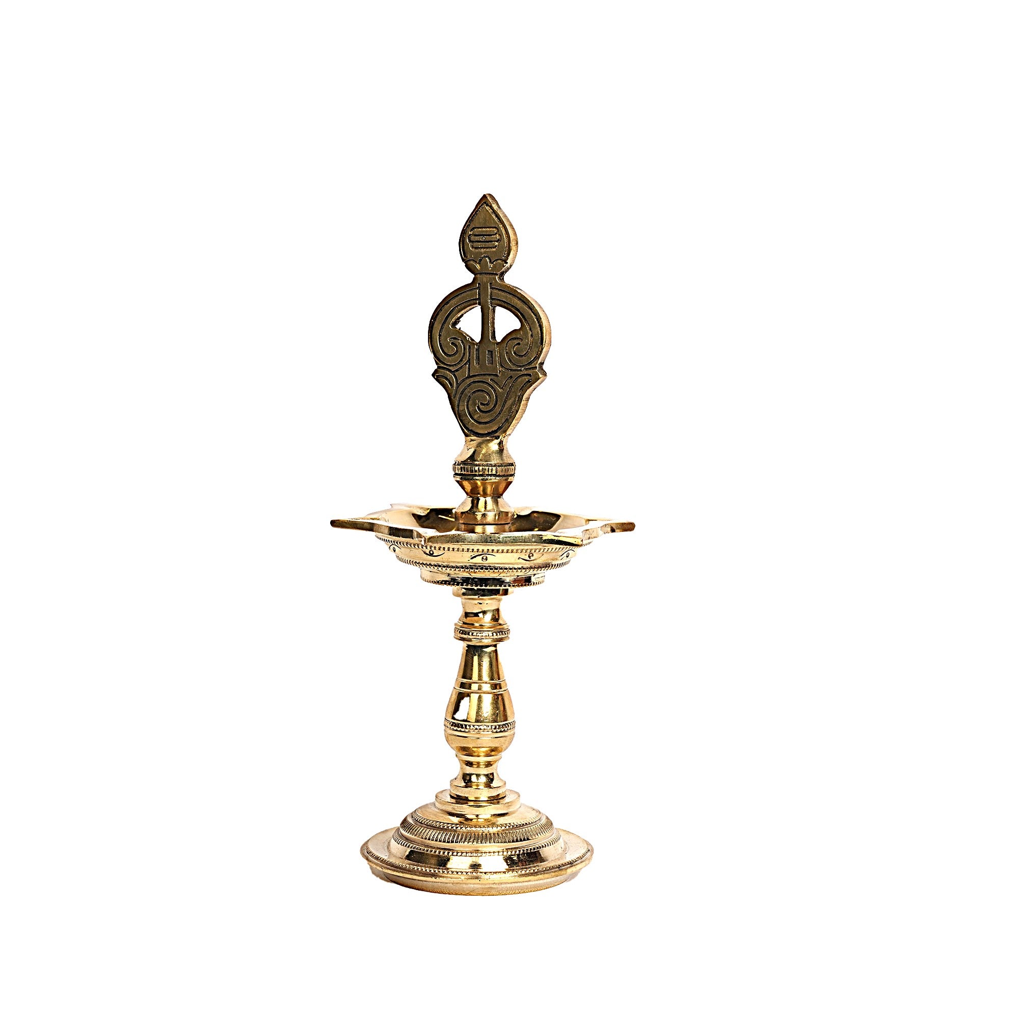 Brass Murugan Lamp