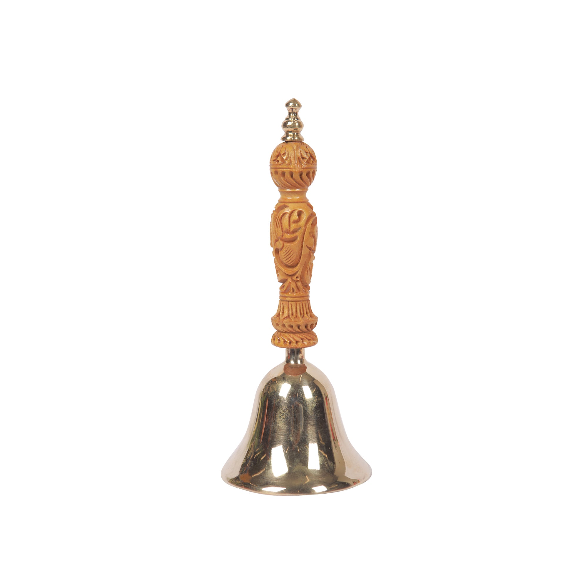 Brass  kansa pooja hand Bell no 1