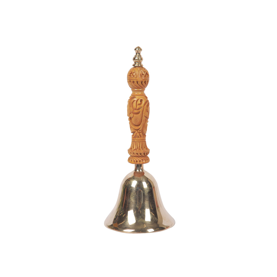 Brass  kansa pooja hand Bell no 1