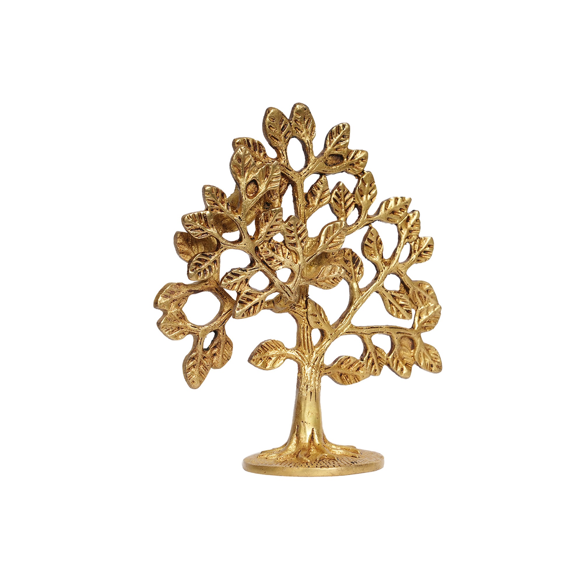 Brass Tree of Life Metal Decorative Showpiece