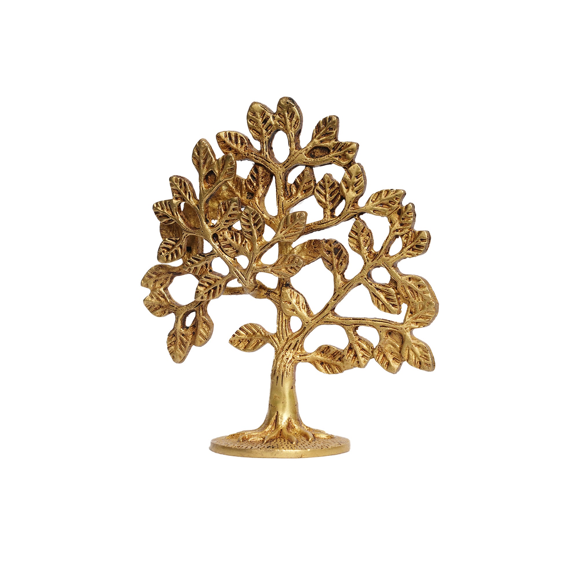 Brass Tree of Life Metal Decorative Showpiece