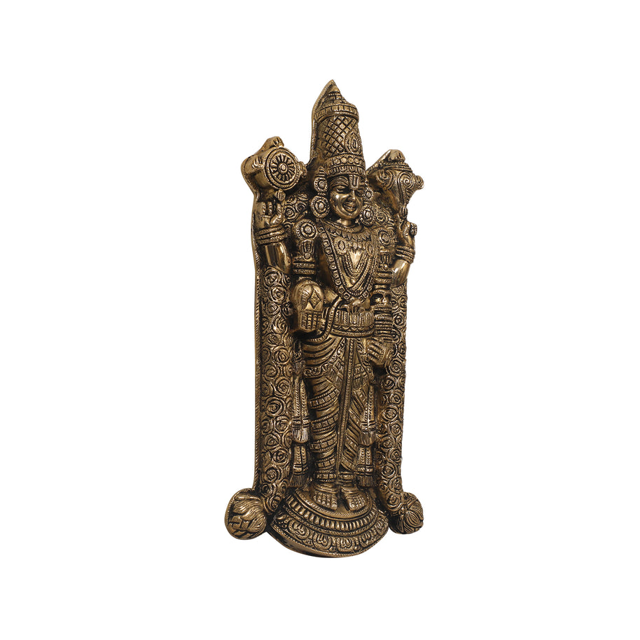 Brass Lord Venkateswara Wall Hanging for Home Decor